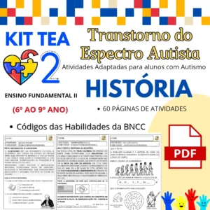 Atividades Autismo HISTÓRIA kit 02