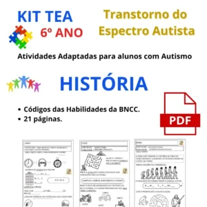 Atividades Autismo 6⁰ ano