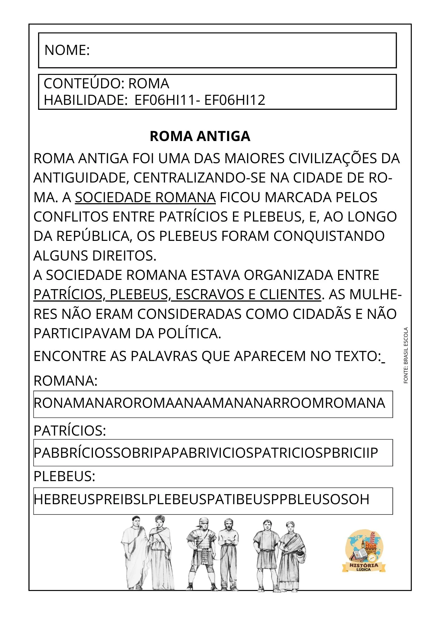 Kit DISLEXIA 6º ao 9º ano HISTÓRIA - Imagem 2