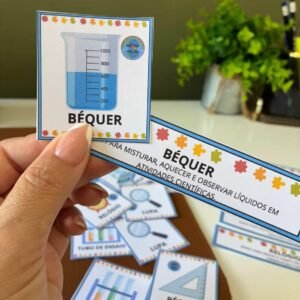 Jogo da memória instrumentos e práticas científicas