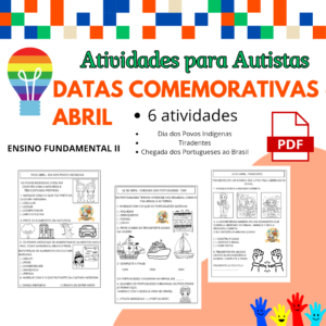 Kit Autismo Datas Comemorativas – Abril