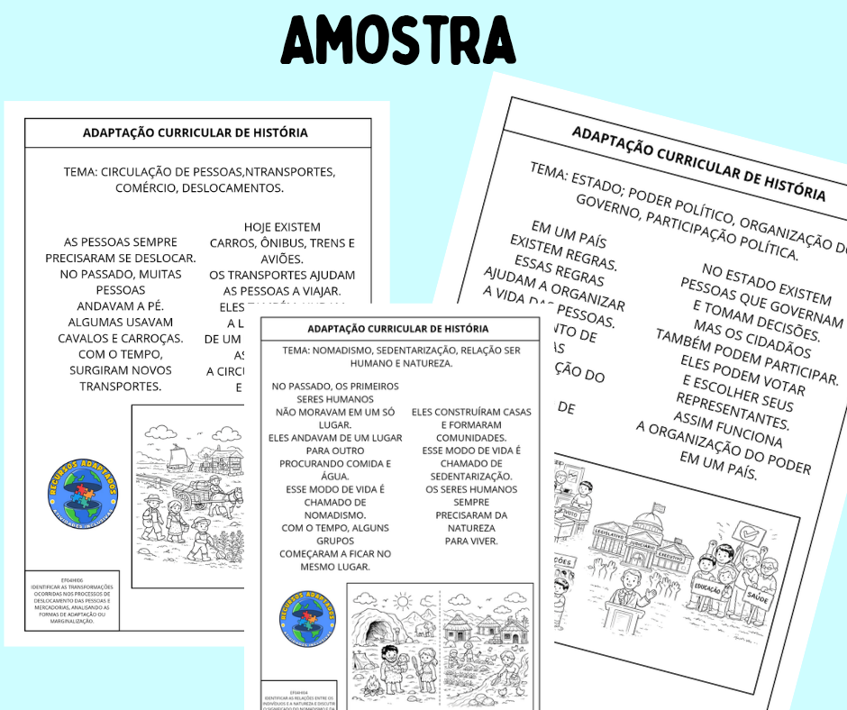 Autismo 4⁰ e 5⁰ anos - HISTÓRIA - Imagem 2