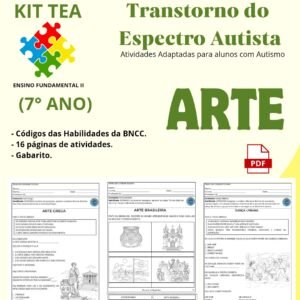 Atividades Autismo 7⁰ ano – ARTE