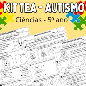 Atividades para Autistas 5⁰ ano – CIÊNCIAS