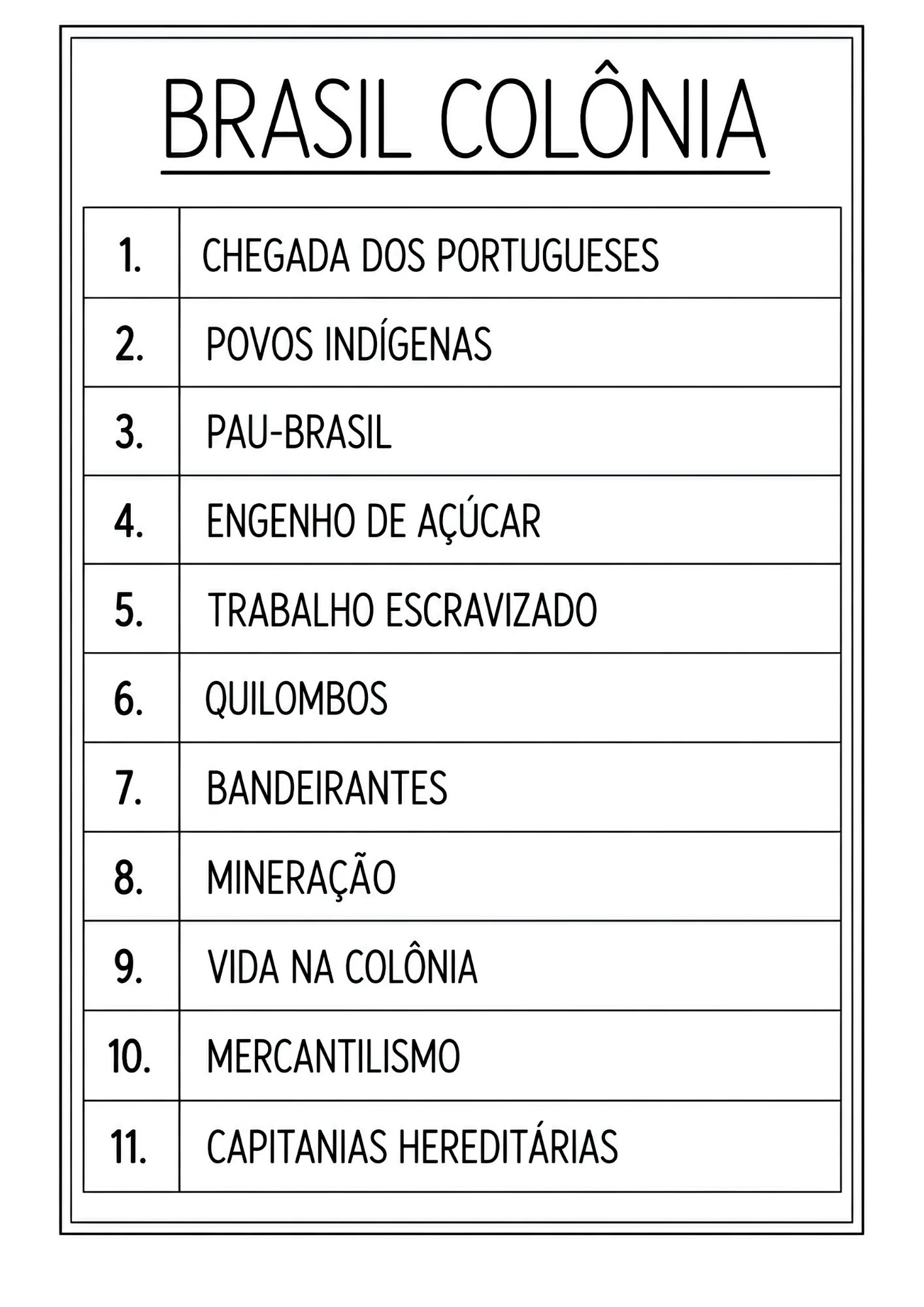 Atividades Adaptadas Brasil Colônia - Imagem 4