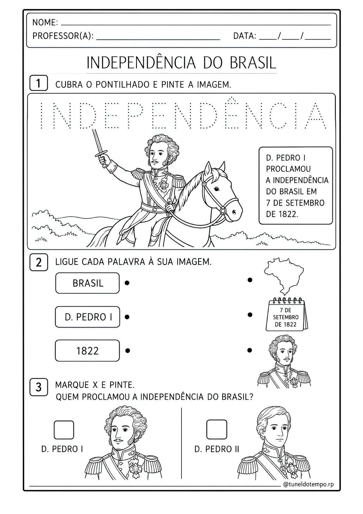 Atividades Adaptadas – Brasil Império - Imagem 3